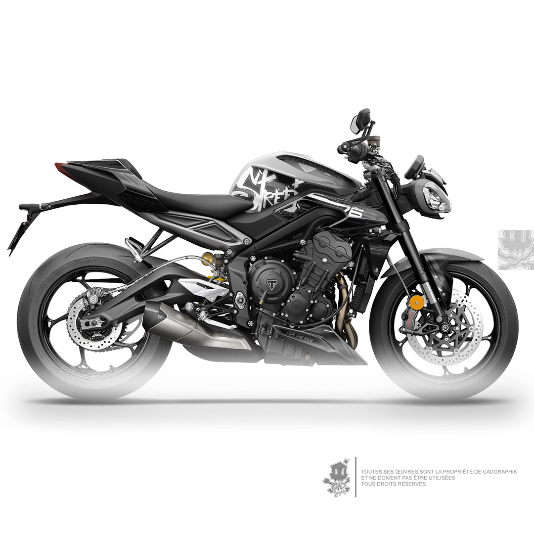 TRIUMPH KIT DÉCO - STREET TRIPLE 765 - PIXSTREET-G
