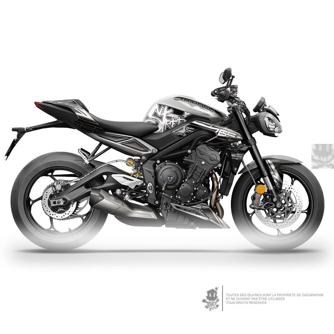 TRIUMPH KIT DÉCO - STREET TRIPLE 765 - PIXSTREET-W