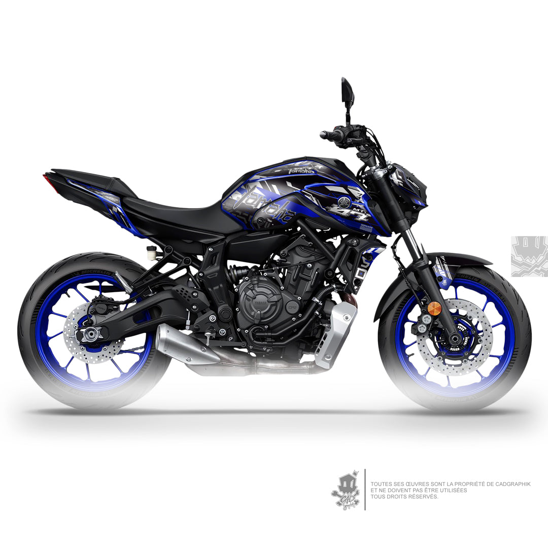 YAMAHA KIT DÉCO - MT07 V3 CYBER B