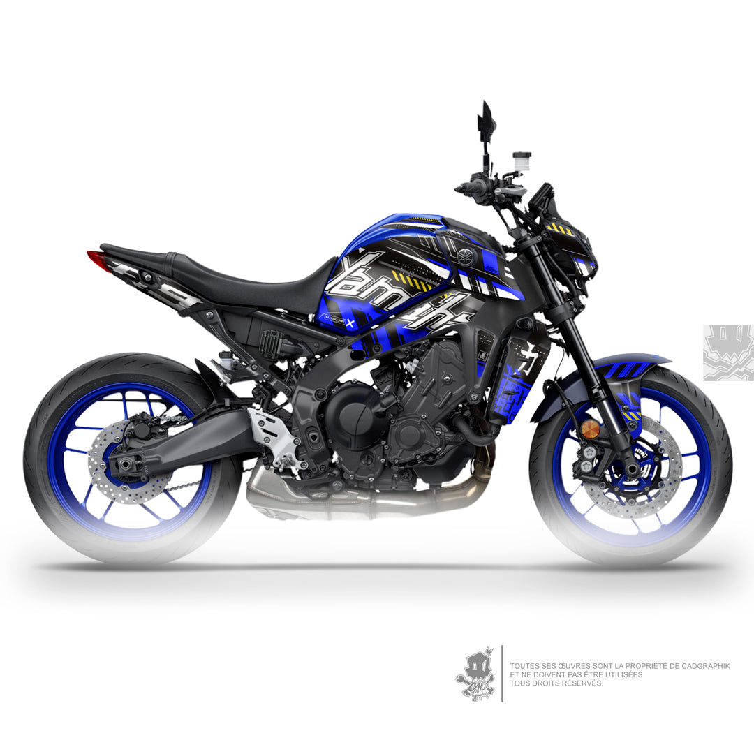 YAMAHA KIT DÉCO - MT09 V3 TECK B - ONLY 30