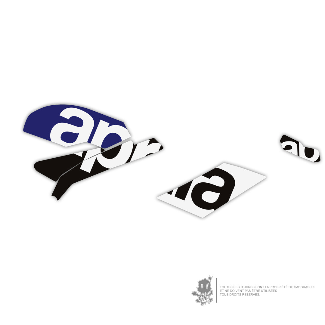 APRILIA KIT DÉCO - RS 660 PACK LOGO -TRIBUTE - ONLY X