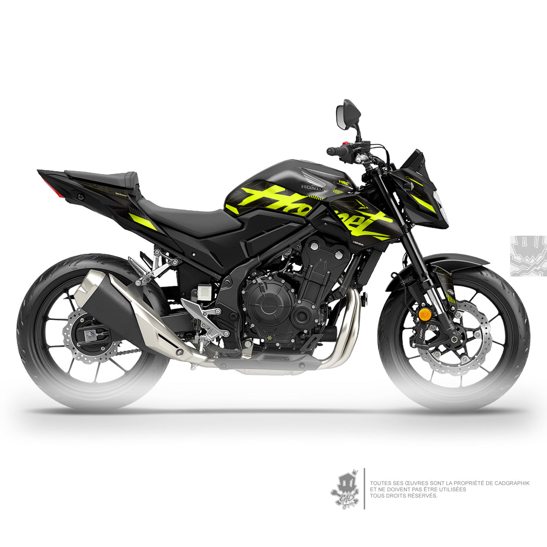 KIT DÉCO HONDA CB500 HORNET SCRIPT - GREEN