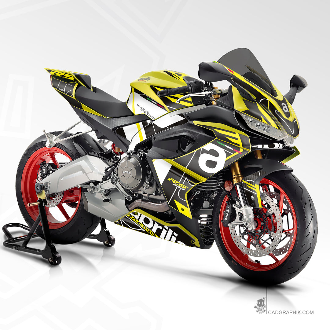 APRILIA KIT DÉCO - RS 660 RACING SQUAD-ACIDE - ONLY 50