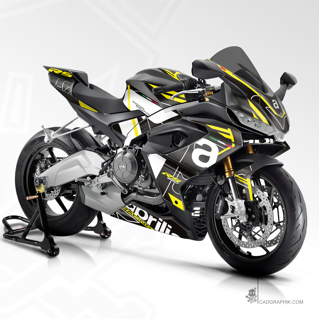 APRILIA KIT DÉCO - RS 660 RACING SQUAD-ACIDE - ONLY 50