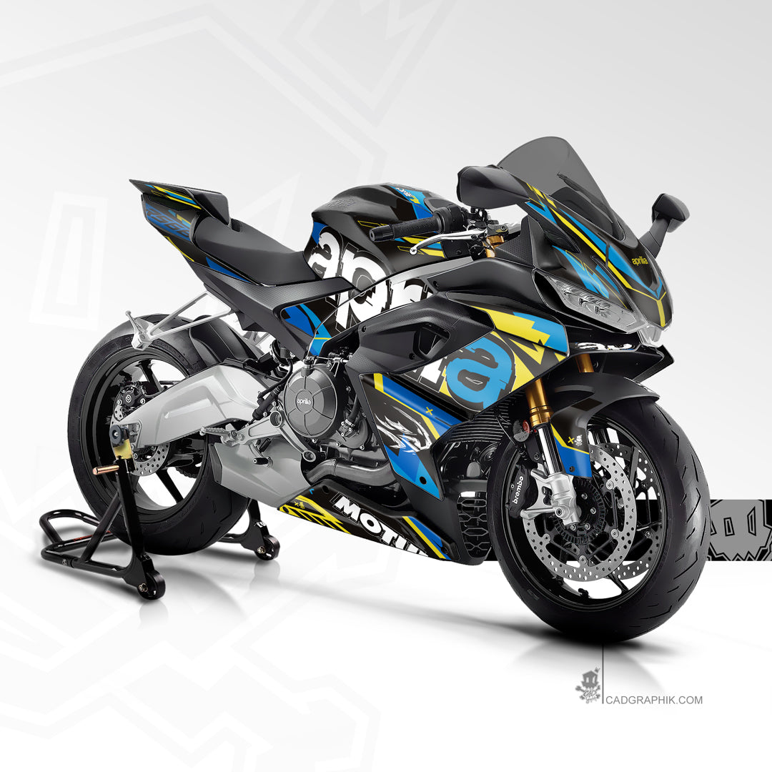 APRILIA KIT DÉCO - RS 660 WIPEOUT - ONLY 50