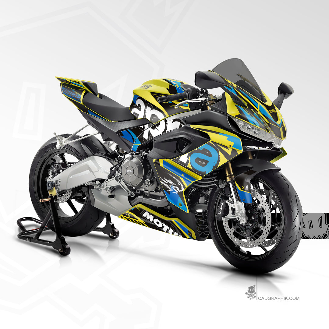 APRILIA KIT DÉCO - RS 660 WIPEOUT - ONLY 50