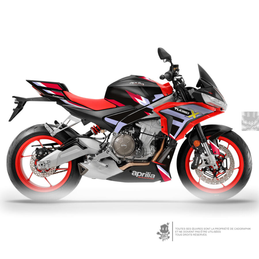 APRILIA KIT DÉCO - TUONO 660 BLACK X - ONLY 50