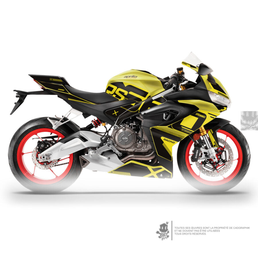 APRILIA KIT DÉCO - RS 660 ACIDE TYP-ONLY 50