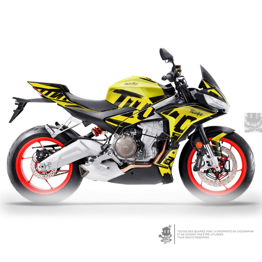 APRILIA KIT DÉCO -TUONO 660 ACIDE RAGE - ONLY 50