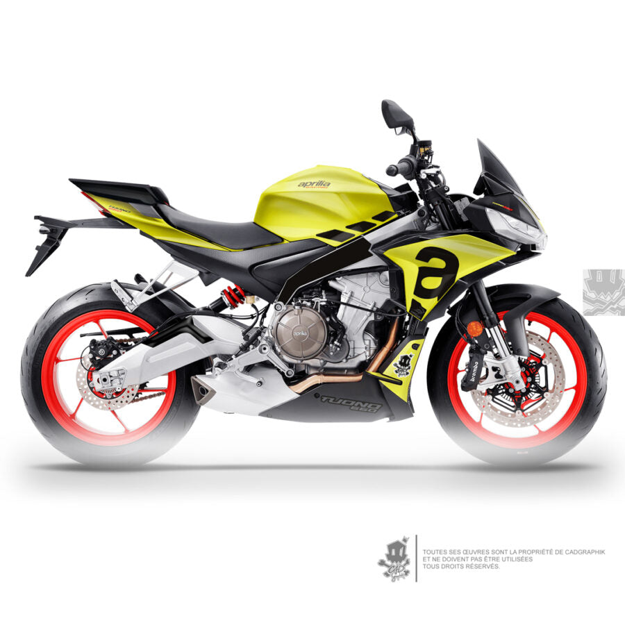 APRILIA KIT DÉCO - TUONO 660 BLACK PACK - ONLY X