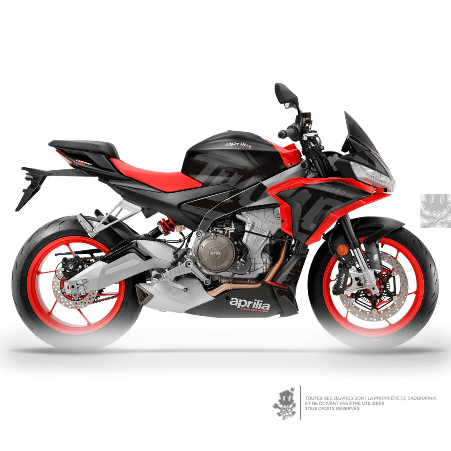 APRILIA KIT DÉCO -TUONO 660 BLACK RAGE - ONLY 50