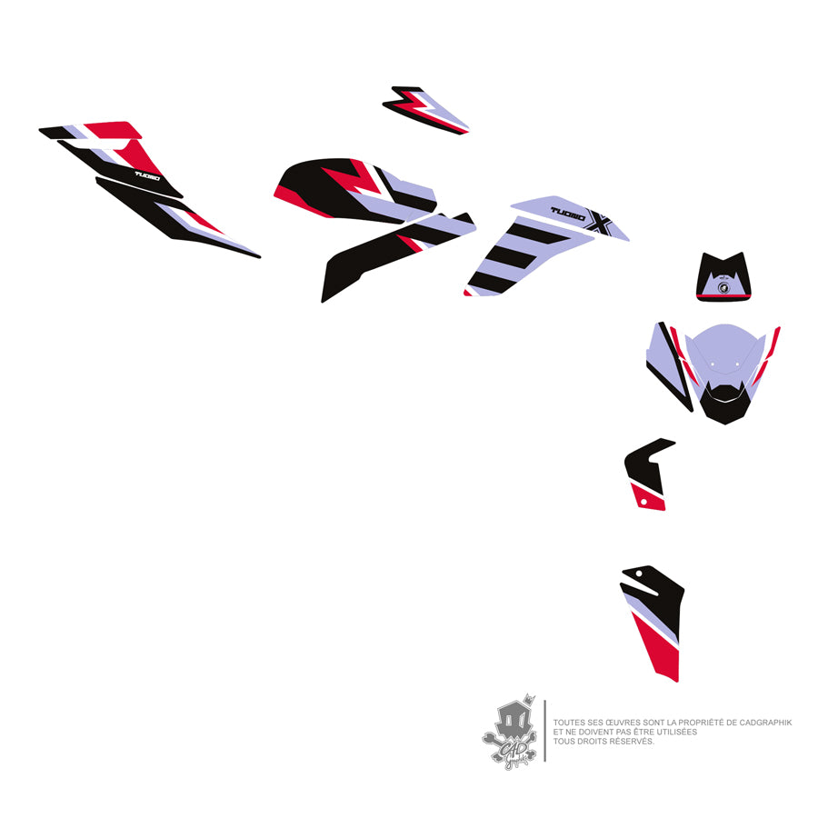 APRILIA KIT DÉCO -1100 TUONO V4 X - ONLY 50