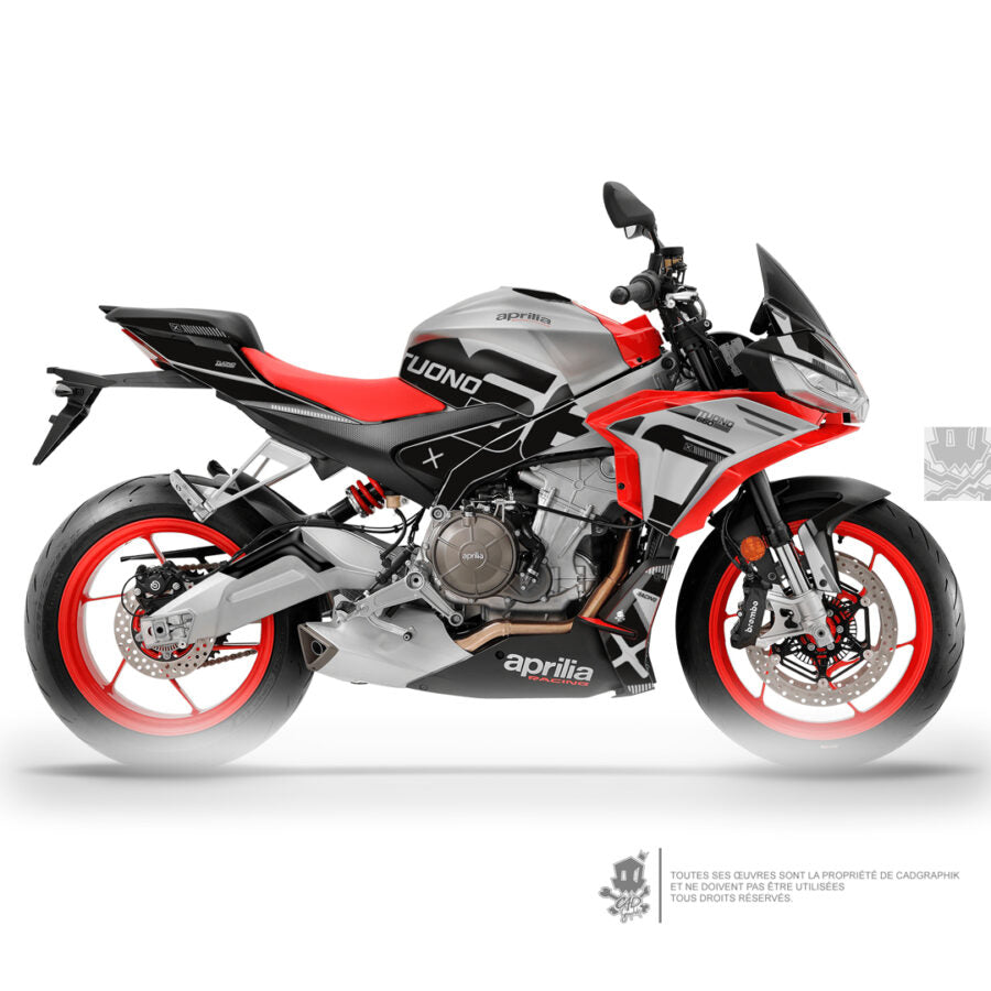 APRILIA KIT DÉCO -TUONO 660 GREY METALLIC TYP - ONLY 50
