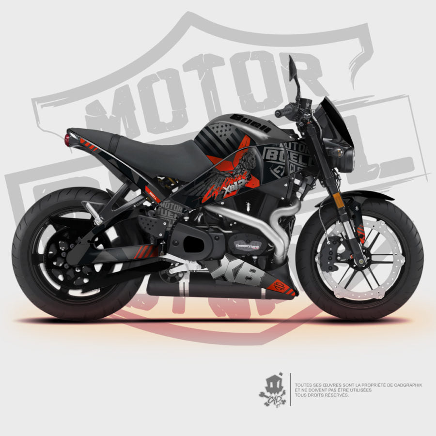 BUELL - XB9/XB12 RED LIGHTNING - ONLY 10