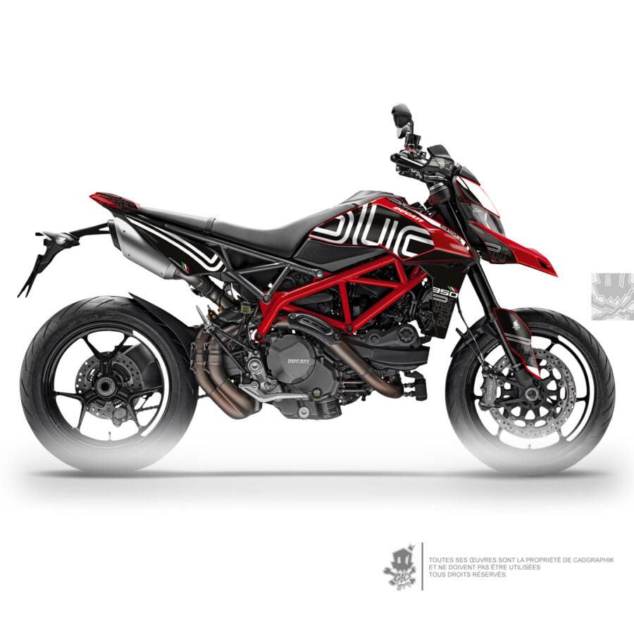 DUCATI KIT DÉCO - HYPERMOTARD 950 WHITE 2.0 - ONLY 50