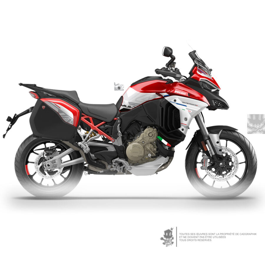 DUCATI KIT DÉCO - MULTISTRADA V4 GP - ONLY X
