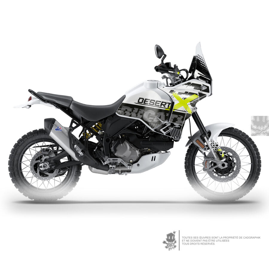 DUCATI KIT DÉCO - DESERT X - ACIDE PIX - ONLY 50