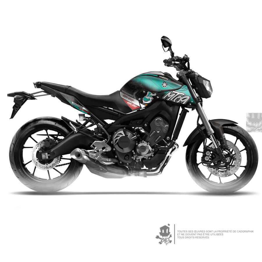 YAMAHA KIT DÉCO - MT09 V1 PETAUCASQUE - ONLY 30