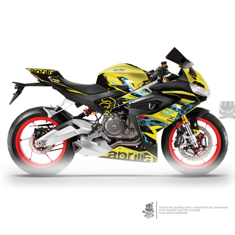 APRILIA KIT DÉCO - RS 660 X ACIDE FULMINE - ONLY 50