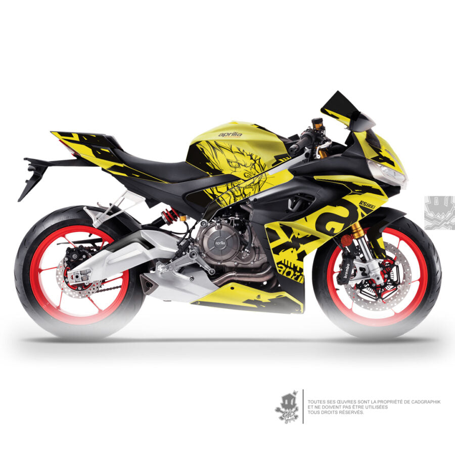 APRILIA KIT DÉCO - RS 660 X ACIDE LION 2 - ONLY 50