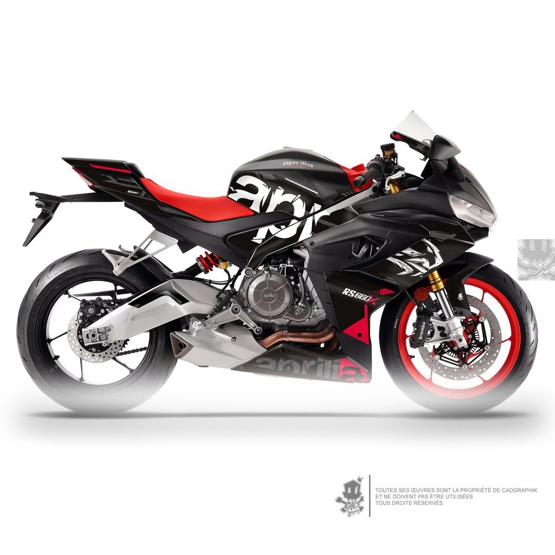 APRILIA KIT DÉCO - RS 660 X BLACK APR3 - ONLY 50