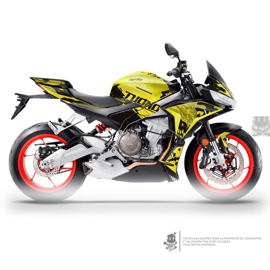APRILIA KIT DÉCO - TUONO 660 X ACIDE LION 1 - ONLY 50