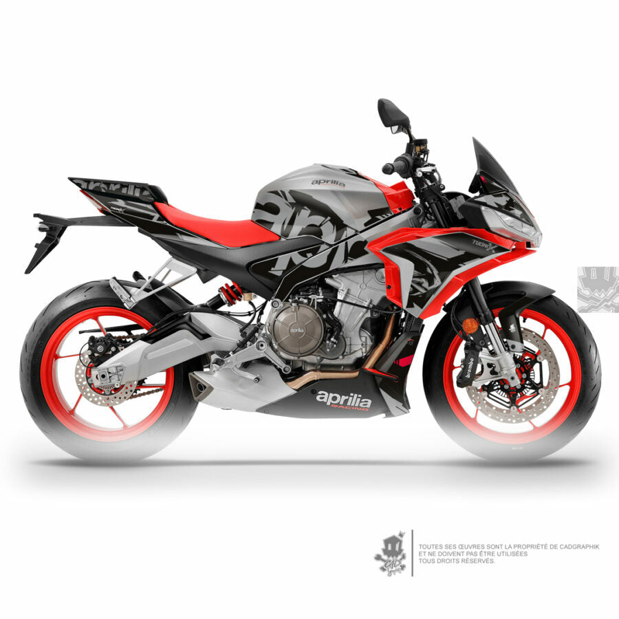 APRILIA KIT DÉCO-TUONO 660 X GREY APR3-ONLY 50
