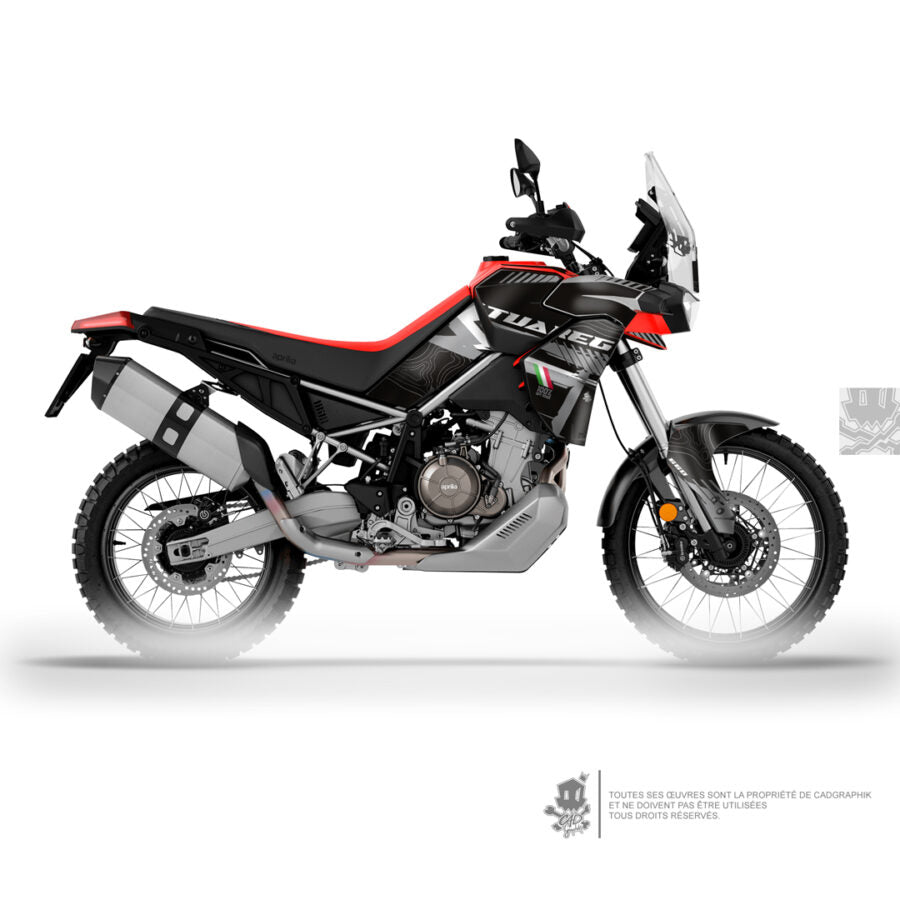 APRILIA KIT DÉCO - TUAREG 660 GREY - ONLY 50