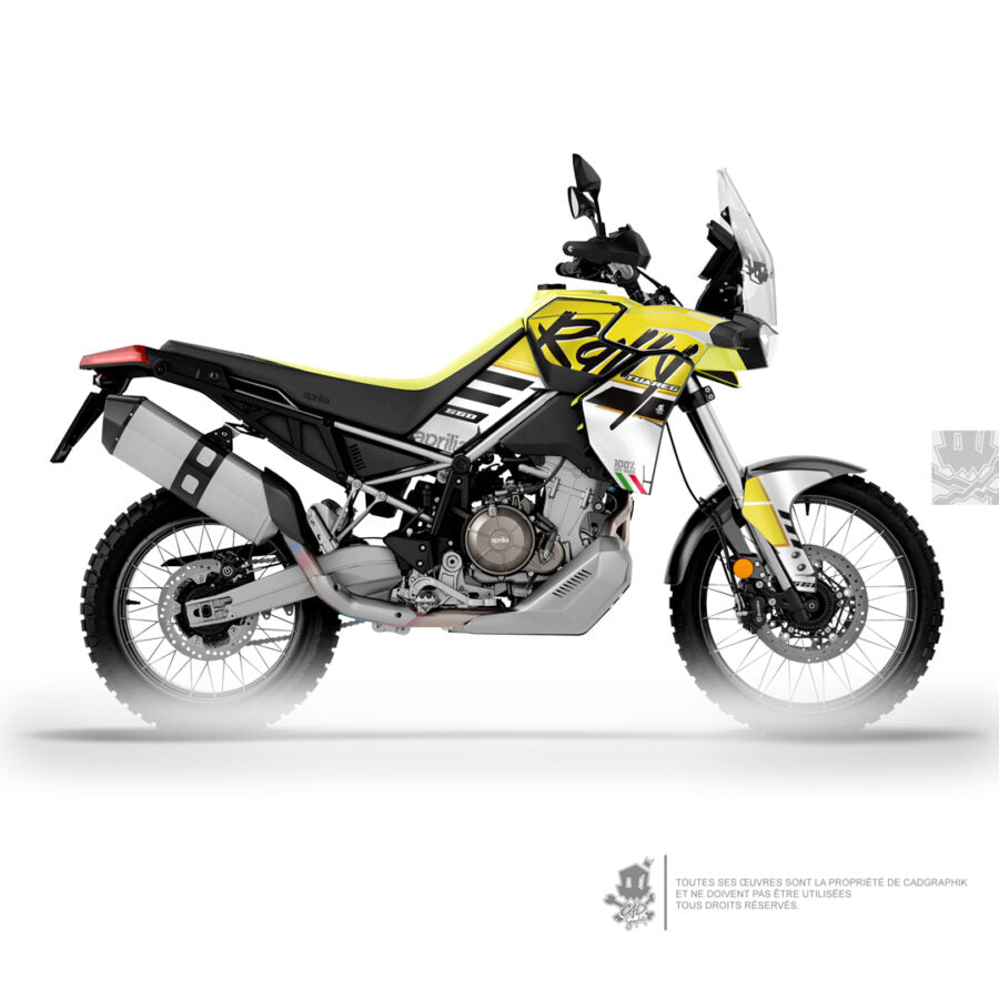 APRILIA KIT DÉCO - TUAREG 660 ACIDE RALLY - ONLY 50