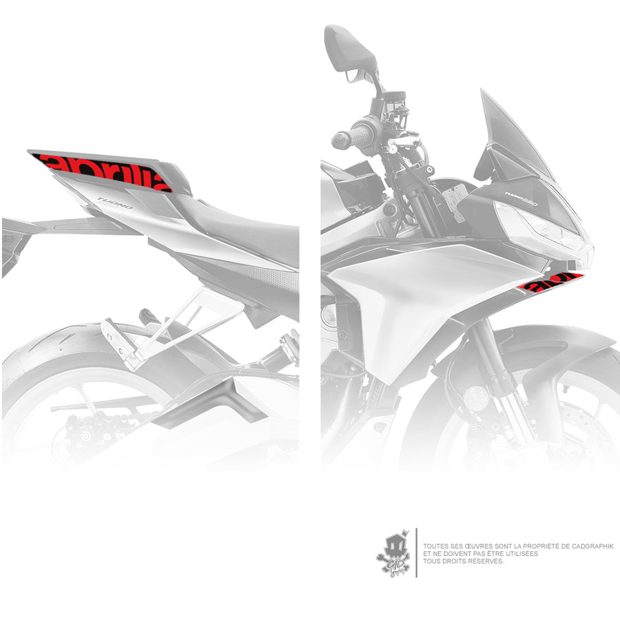 APRILIA - TUONO RED PACK LOGO