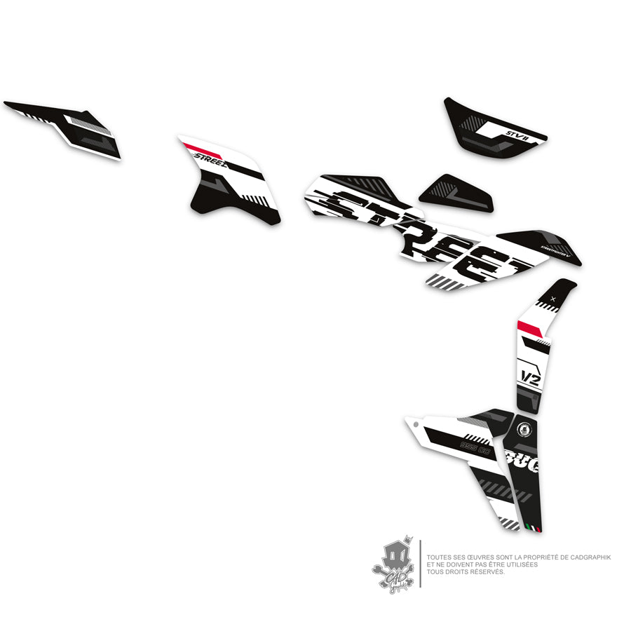 DUCATI KIT DÉCO – STREETFIGHTER V2 X – ONLY 50
