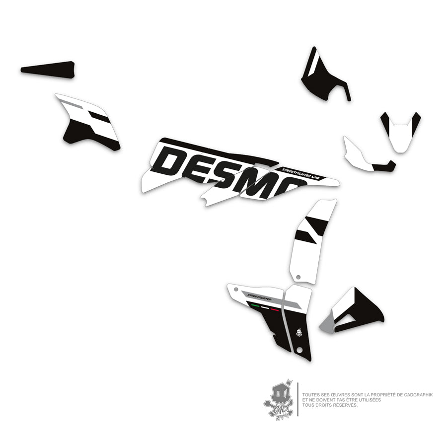 DUCATI KIT DÉCO - STREETFIGHTER V4 DESMO G - ONLY 50