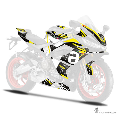 APRILIA KIT DÉCO - RS 660 RACING SQUAD-ACIDE 25 - ONLY 50