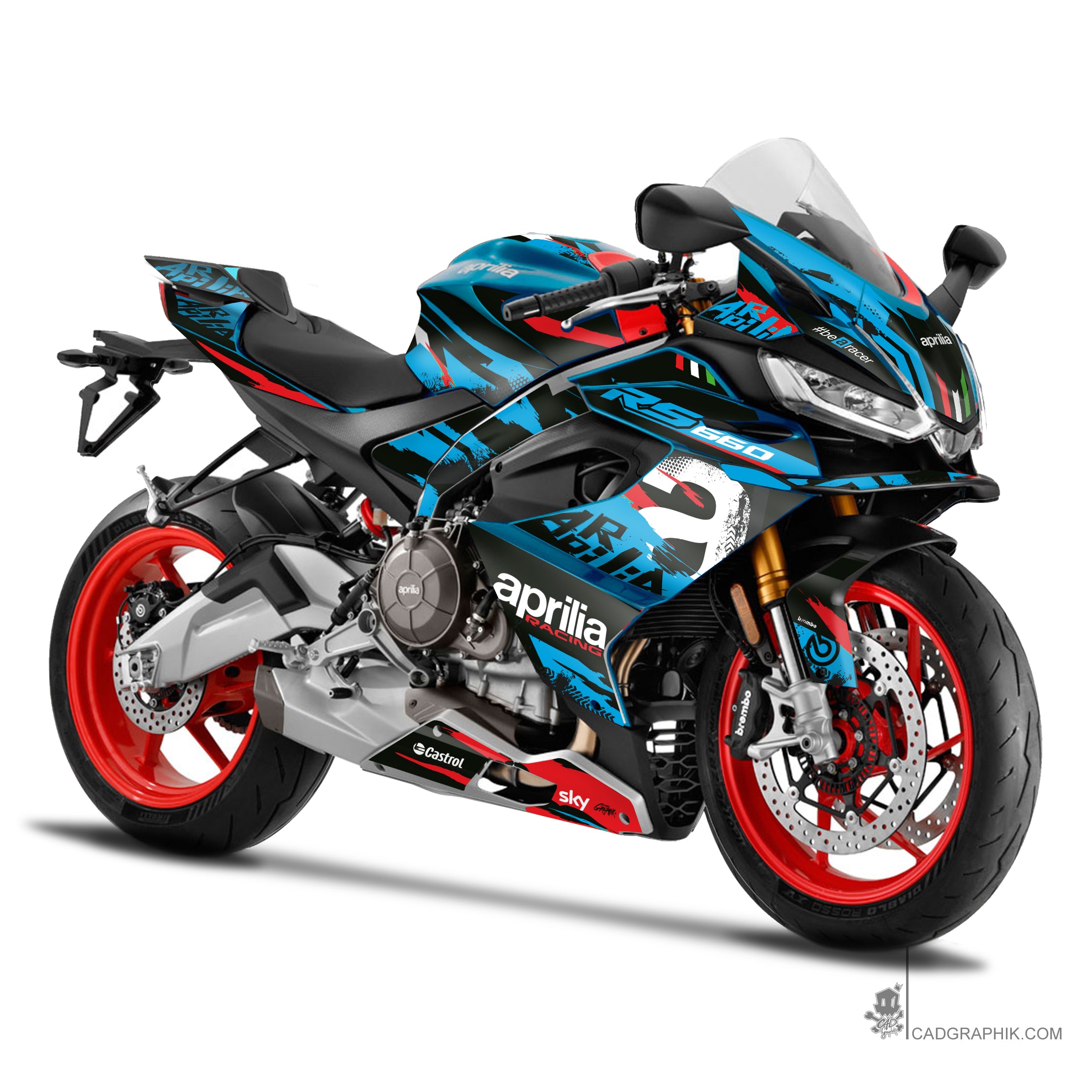 APRILIA KIT DÉCO - RS 660 - BACKGROUND MARLIN - ONLY 50 – CAD GRAPHIK