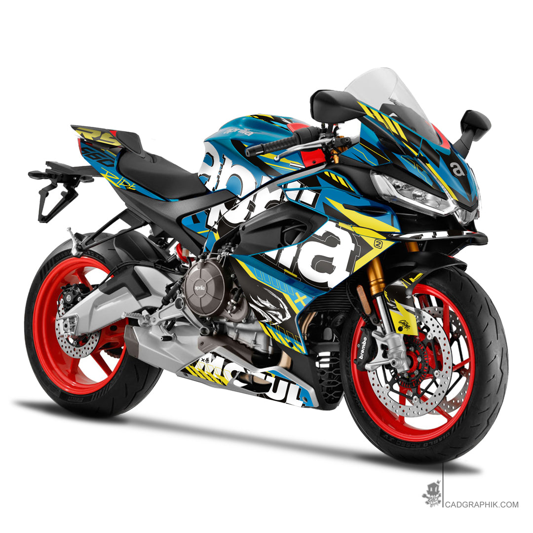 APRILIA KIT DÉCO - RS 660 - WIPEOUT 2 - ONLY 50