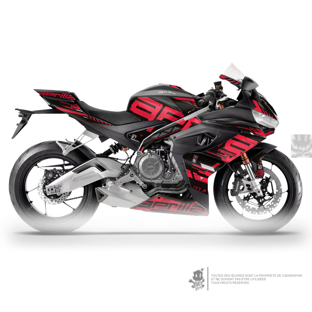 APRILIA KIT DÉCO - RS 660 CYBER2 -R- ONLY 50