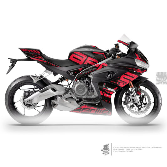 APRILIA KIT DÉCO - RS 660 CYBER2 -R- ONLY 50