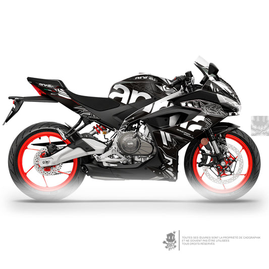 APRILIA KIT DÉCO - RS 457 TECH 01 - BL - ONLY 30