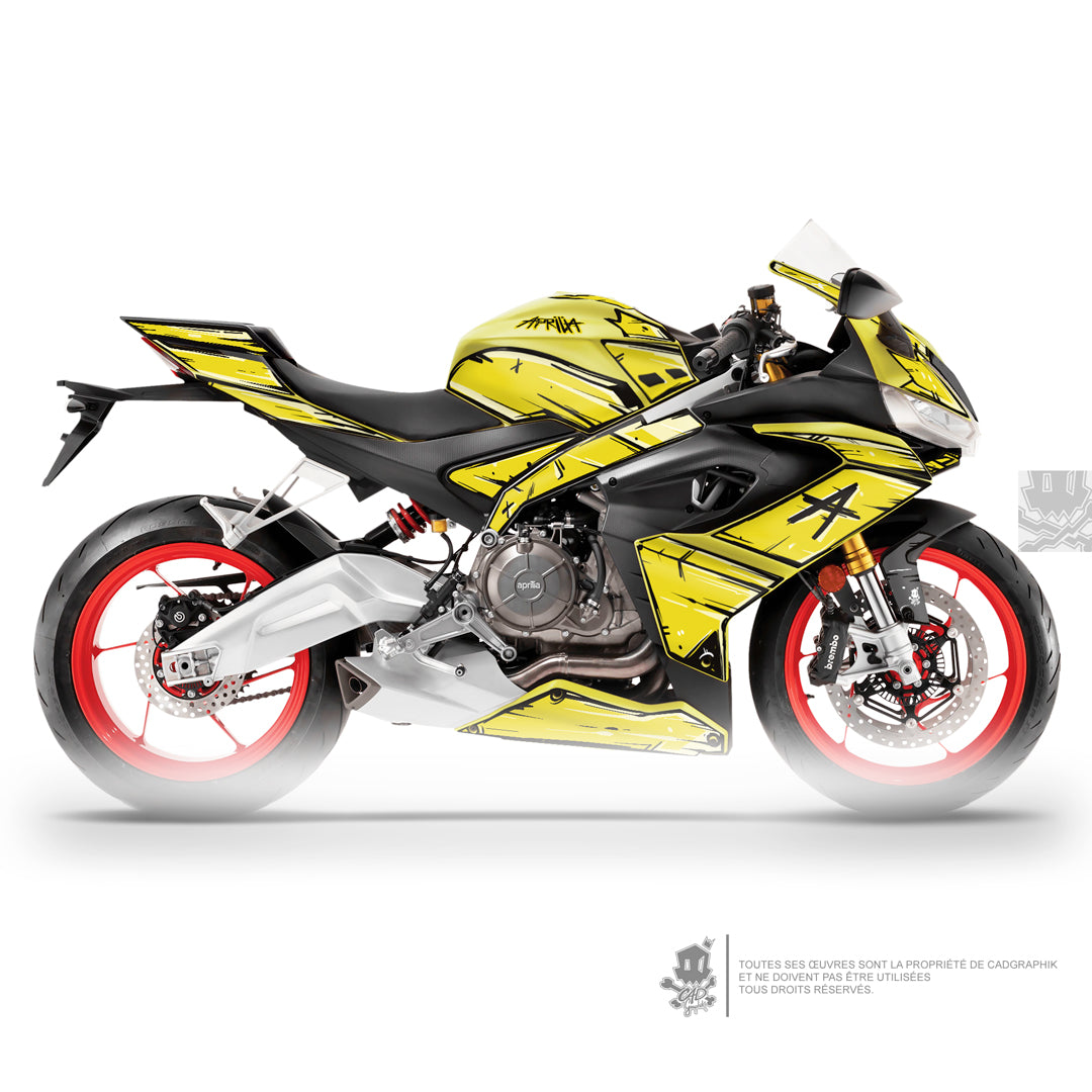 APRILIA KIT DÉCO - RS 660 ACIDE ANI- ONLY 50