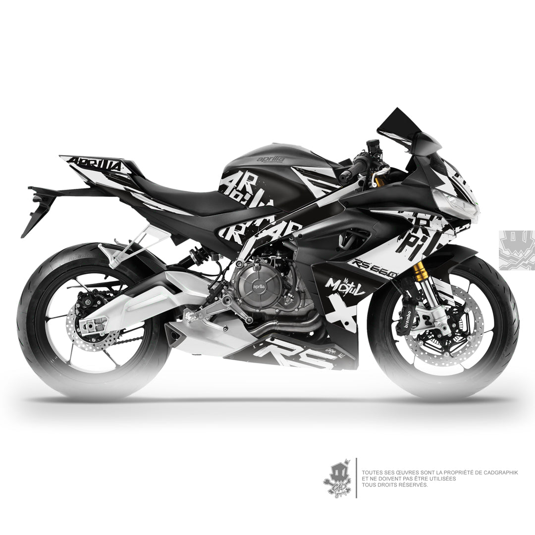 APRILIA KIT DÉCO - RS 660 STREETGRAPH WHI - ONLY 50