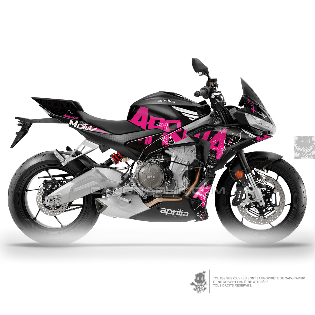 APRILIA KIT DÉCO - TUONO 660 - BLACK ARKANE - ONLY 50