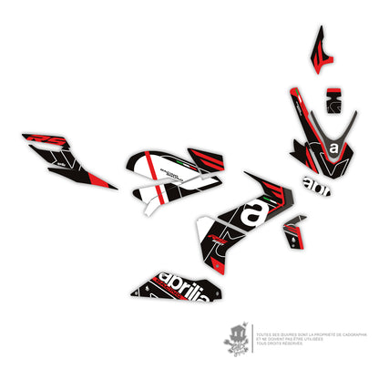 APRILIA KIT DÉCO - RS 660 RACING SQUAD-RED - ONLY 30