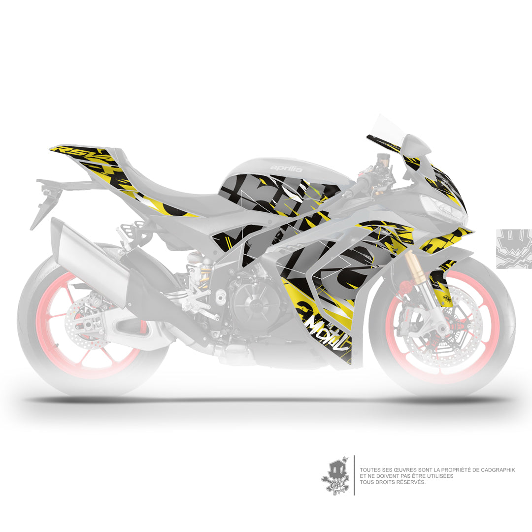 APRILIA KIT DÉCO - RSV4 - 101  G - ONLY 50