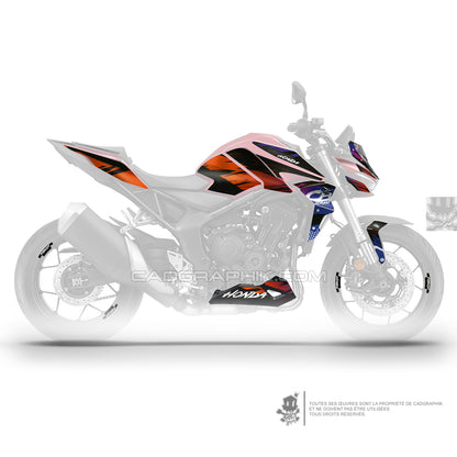 KIT DÉCO HONDA CB1000 HORNET FIRE 93