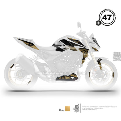 KIT DÉCO HONDA CB1000 HORNET FIRE GOLD