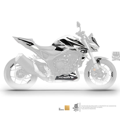 KIT DÉCO HONDA CB1000 HORNET FIRE WHITE