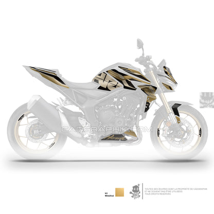 KIT DÉCO HONDA CB1000 HORNET - HR - RACE - GOLD