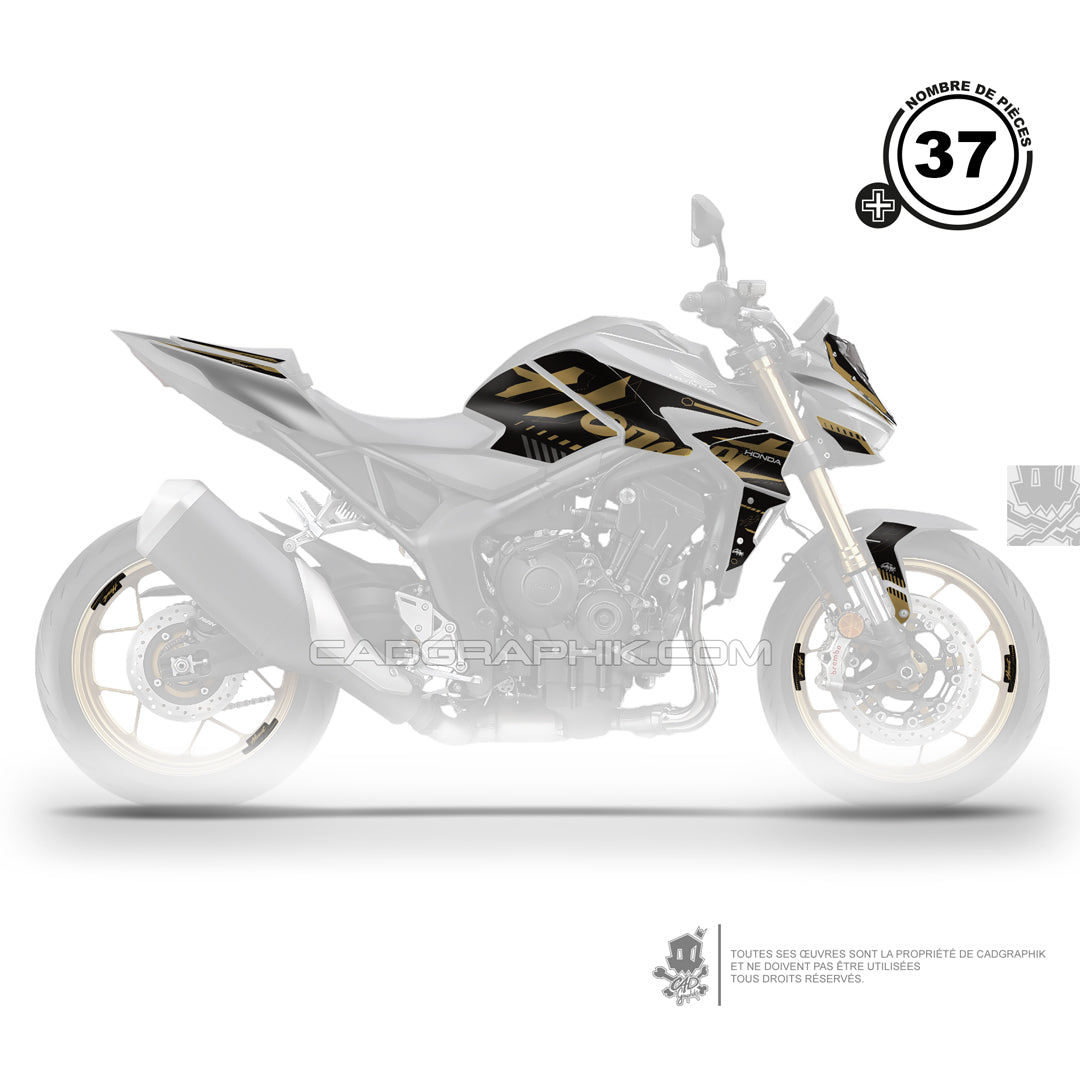 KIT DÉCO HONDA CB1000 HORNET SCRIPT - GOLD