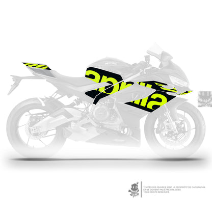 APRILIA KIT DÉCO - RS 660 25 PACK LOGO - GREEN - ONLY X