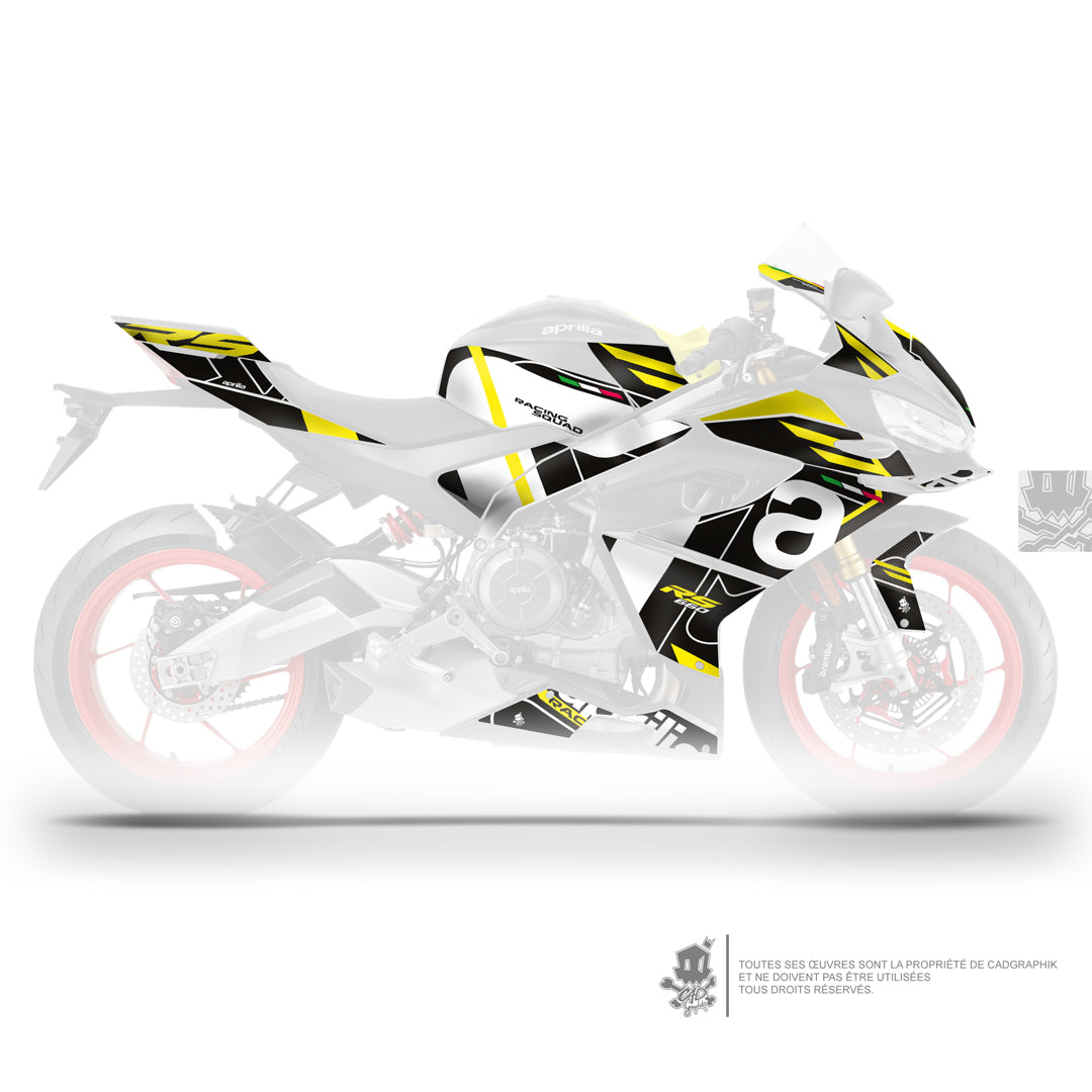 APRILIA KIT DÉCO - RS 660 RACING SQUAD-ACIDE 25 - ONLY 50
